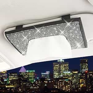 ChuLian Bling Bling Car Visor Tissue Holder
